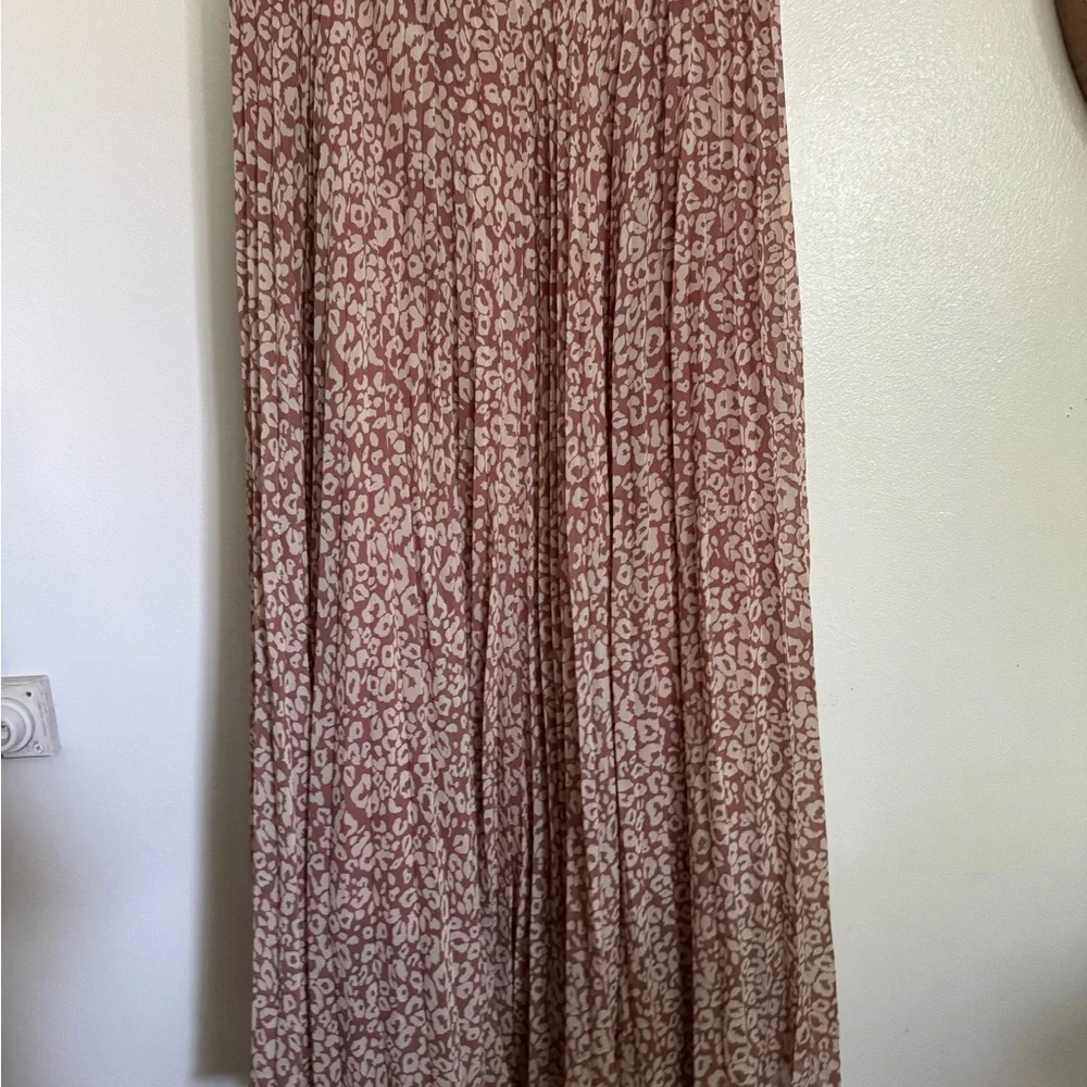 Leopard print Maxi Skirt - pink - Picture 3 of 3